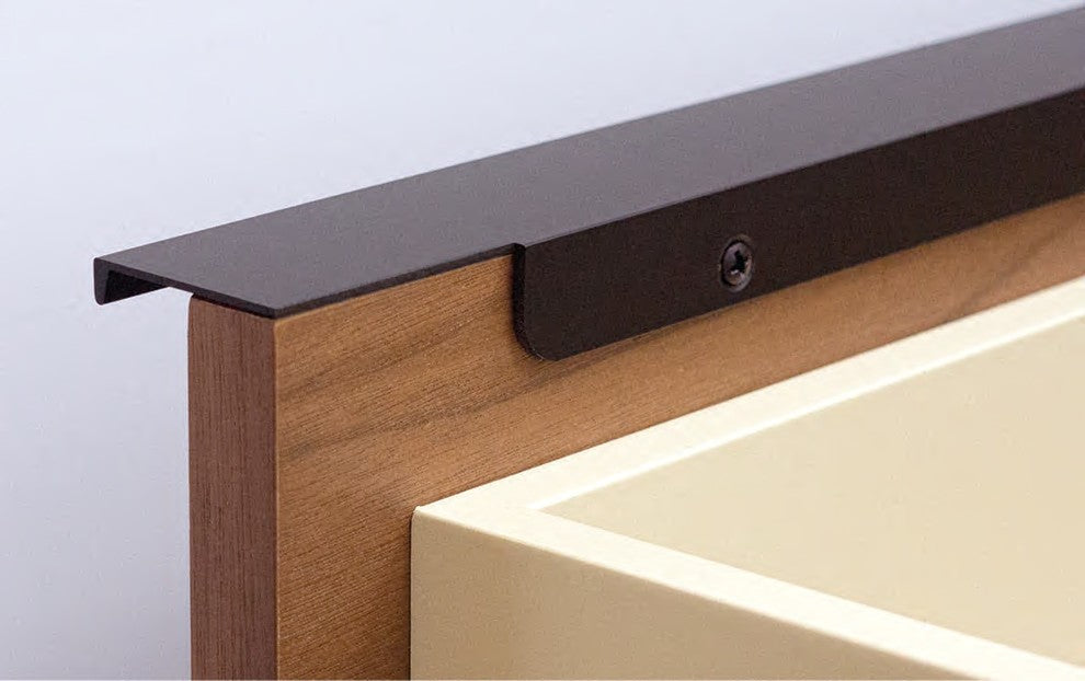 3766 Series Full-Length Tab Pull, 320MM, Dark Bronze