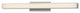 WAC Lighting Brink 24" LED Bath & Wall Light 3500K in Brushed Aluminum