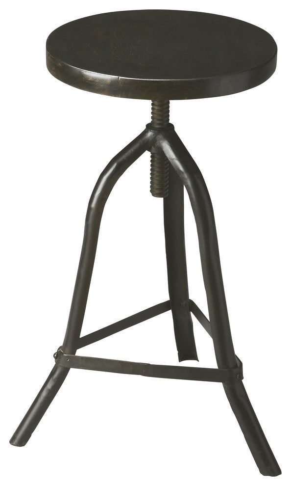 Butler Fullerton Industrial Chic Revolving Stool
