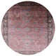 Ahgly Company Indoor Round Mid-Century Modern Area Rugs, 4' Round
