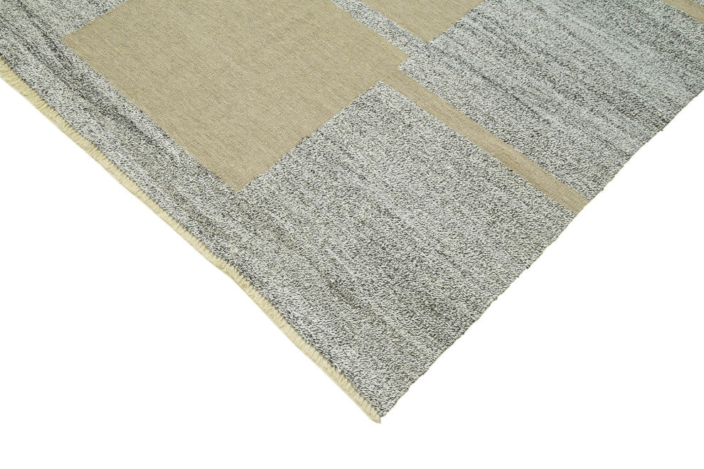 Rug N Carpet - Handwoven Turkish 10' 2'' x 13' 9'' Flatweave Wool Kilim Rug