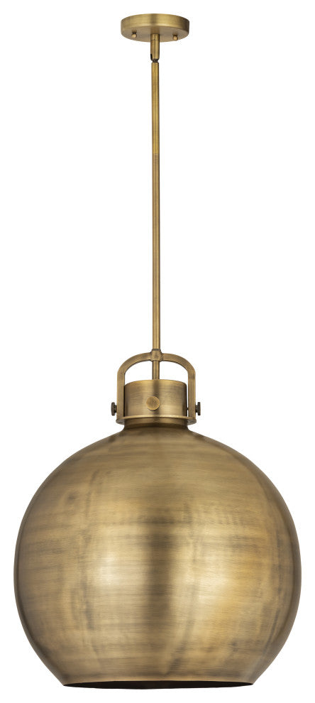 Innovations Lighting 710-1S-BB-M710-18BB Newton Sphere 1 Light 18" Pendant