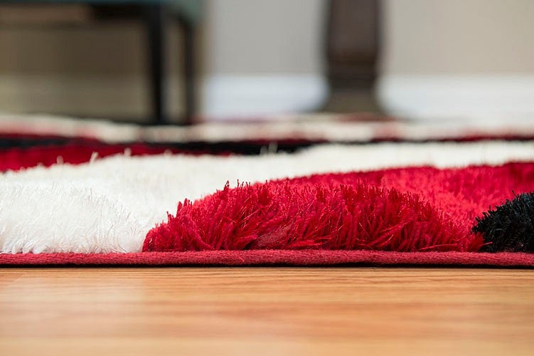 United Weavers Finesse Summit Geometric Rug, Red (2100-21430), 7'10"x10'6"