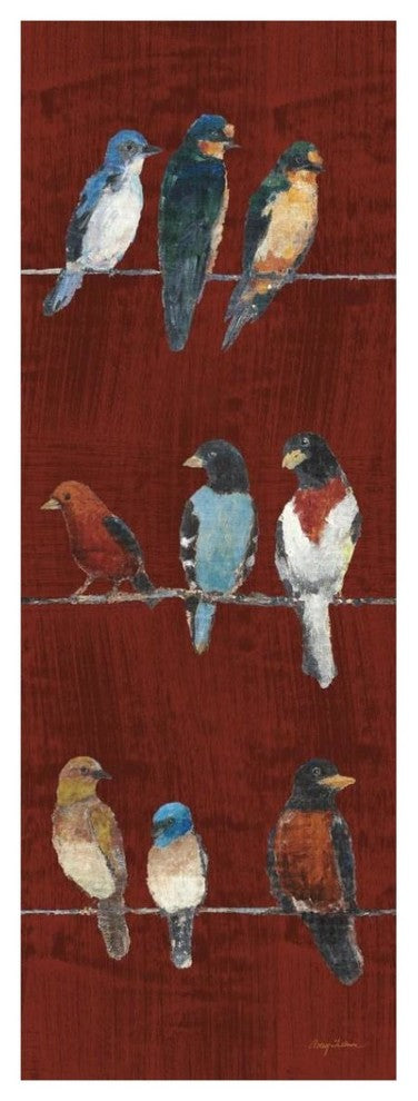 "The Usual Suspects Panel V" Digital Paper Print by Avery Tillmon, 15"x38"