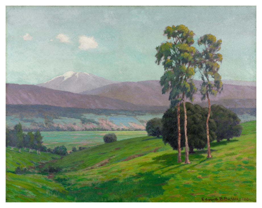 "Early Spring, California, 1918" Digital Paper Print by Edward Butler, 32"x25"