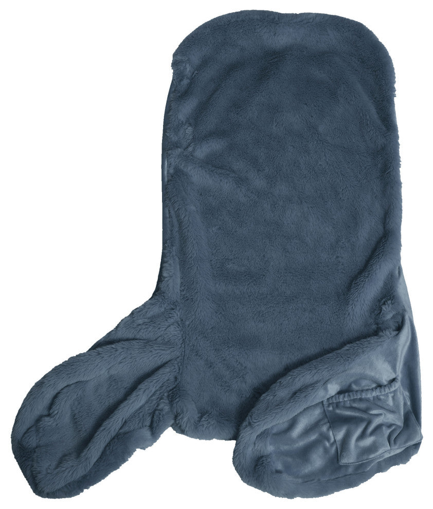 Faux Fur Bedrest Shell, Stargazer, 28"x30" X17"