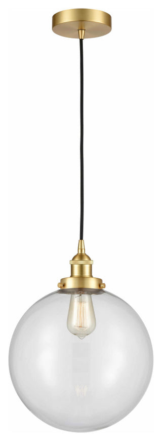 Innovations 616-1PH-SG-G202-12 1-Light Mini Pendant, Satin Gold