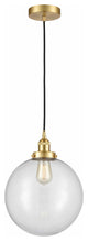 Innovations 616-1PH-SG-G202-12 1-Light Mini Pendant, Satin Gold