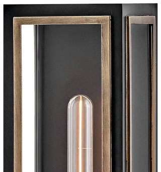 Hinkley Shaw Medium Wall Mount Lantern, Black