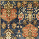 KAS Syriana 6020 Navy Tapestry Area Rug, 5'x8'
