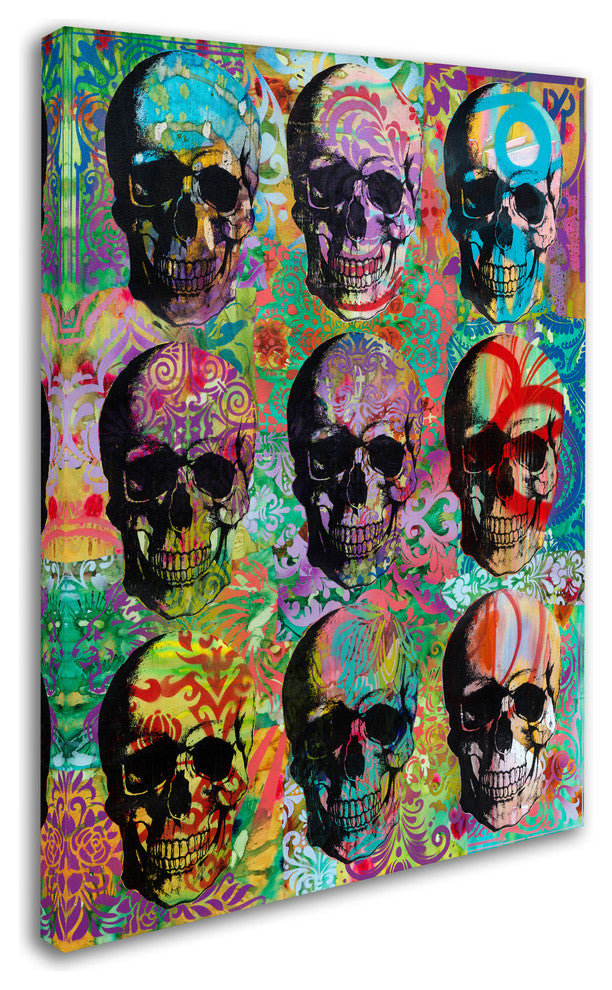 Dean Russo '9 Skulls' Canvas Art, 47x35