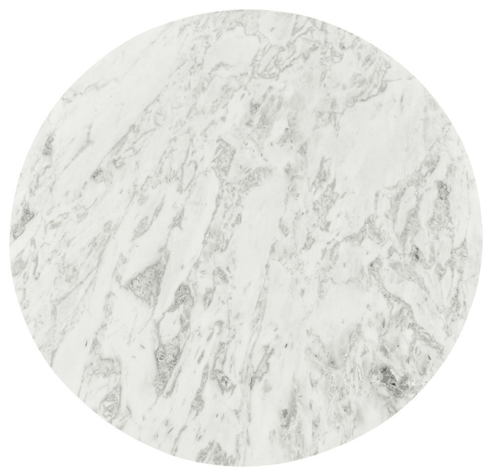 Genoa Marble Coffee Table, White