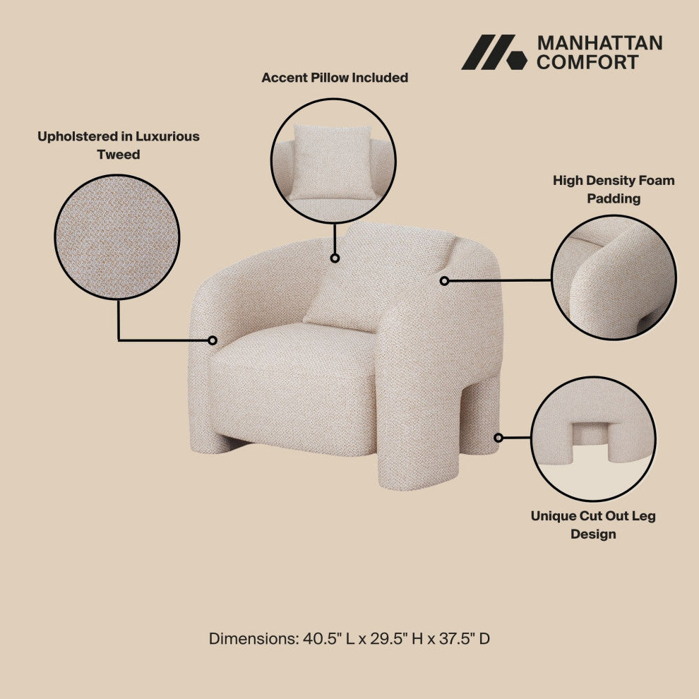 Manhattan Comfort Sylvia Accent Chair