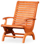 DTY Outdoor Living Aspen Eucalyptus Plantation Chair, Natural Oil