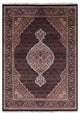 Persian Tabriz Wool and Silk Hand Knotted Rug 5' 0" X 6' 11" Q8930