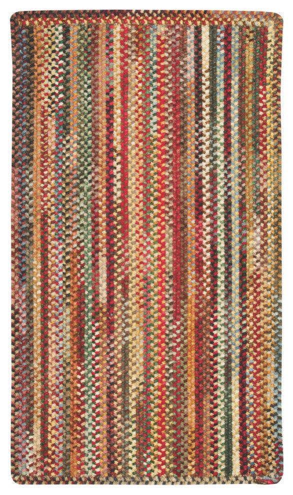 Capel Eaton Multicolor 0442_900 Braided Rugs - 4' X 6' Oval