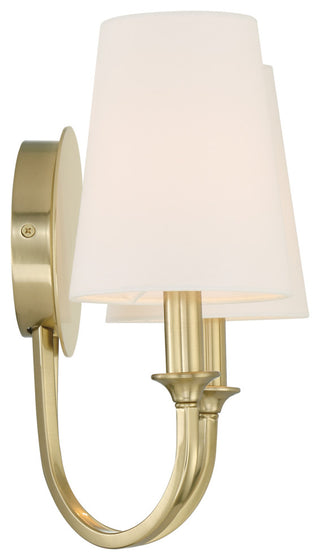 Payton 2 Light Vibrant Gold Wall Mount