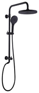 Shower System With Handheld Shower & Shower Head (Not Included Rough Valves), Matte Black