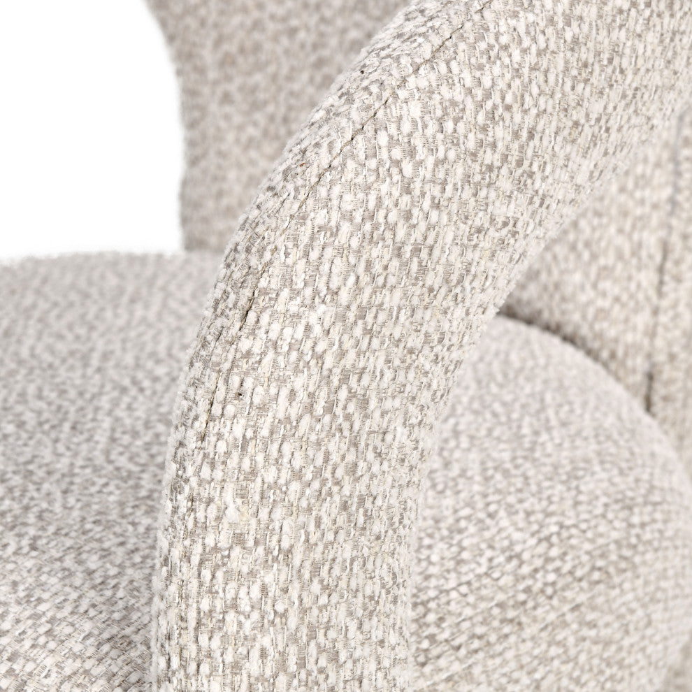 Archie Dining Chair, Ivory