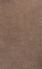 Haze Solid Low-Pile Brown 6 ft. x 9 ft. Area Rug