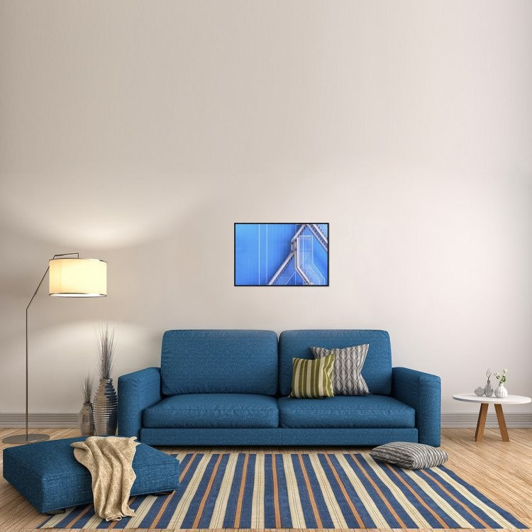 "Oxygen" Framed Canvas Giclee by Laura Mexia, 31x21"
