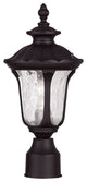 Oxford Outdoor Post Head, Bronze