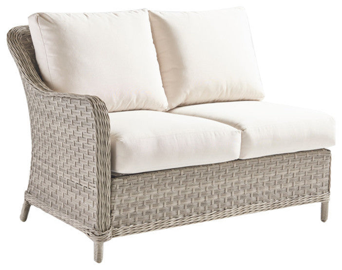 Mayfair RSF Sectional One Arm Loveseat, Cornsilk