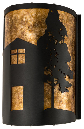 8 Wide County Fair Wall Sconce