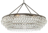 Calypso 8-Light Chandelier, Vibrant Bronze Finish