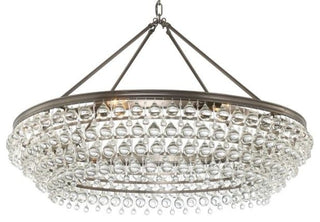 Calypso 8-Light Chandelier, Vibrant Bronze Finish
