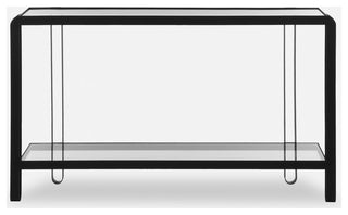 Uttermost - 24233 - Console Table - Shadow - Satin Black