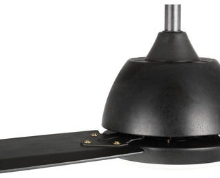 Oriole 3-Blade 60" Ceiling Fan With LED Light, Black