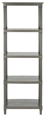 Safavieh Odessa 5-Tier Bookcase, Gray