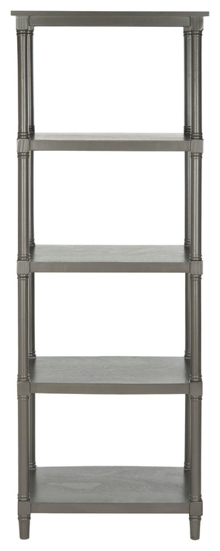 Safavieh Odessa 5-Tier Bookcase, Gray