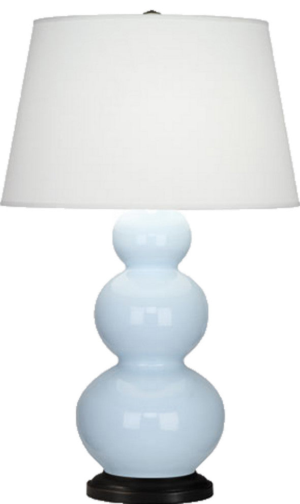 Robert Abbey RA-341X 1-Light Table Lamp, Triple Gourd