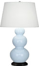 Robert Abbey RA-341X 1-Light Table Lamp, Triple Gourd