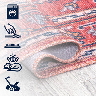Cirali Ornate Large Medallion Machine-Washable Area Rug