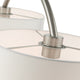 Brushed Nickel Timeless, Transitional, Linear Chandelier