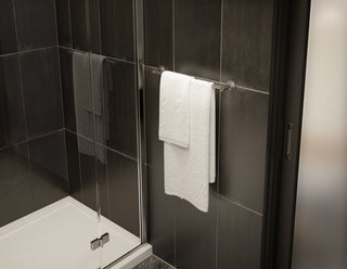 Dia 18 Inch Towel Bar with Mounting Hardware, Satin Nickel
