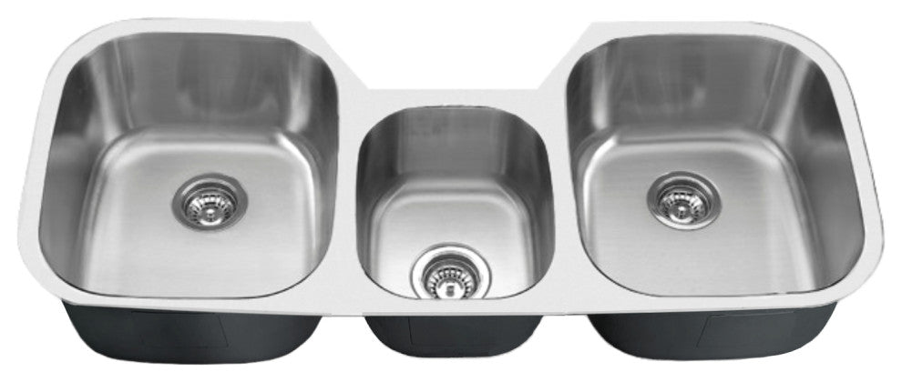 Wells Sinkware Triple Bowl Sink Pack