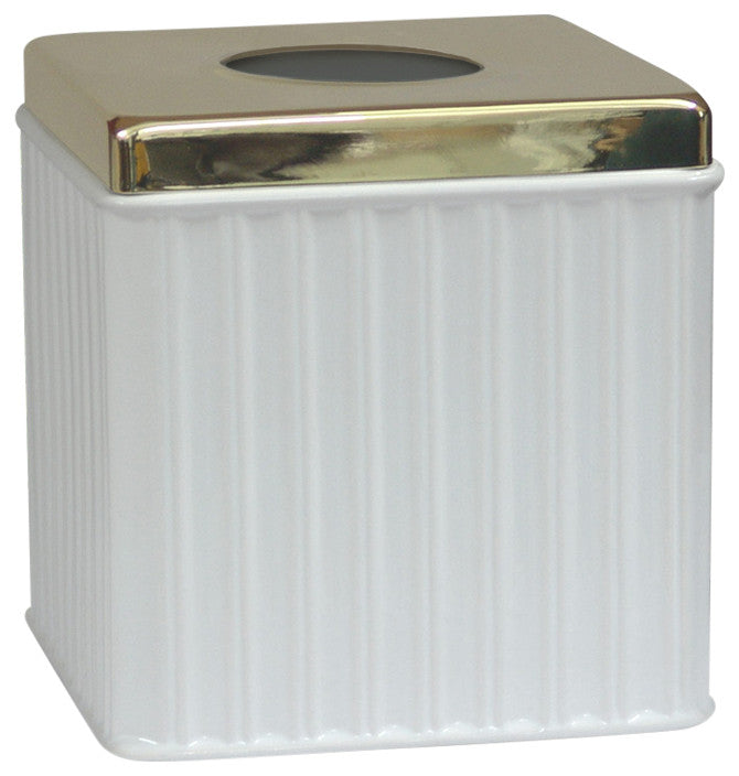 nu steel Panache Ceramic/Gold Boutique Tissue