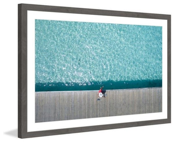 "Tranquillum" Framed Painting Print, 36"x24"
