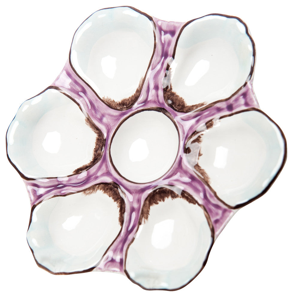 Oyster Plate, Lavender