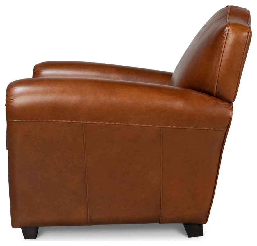 French Art Deco Style Club Chair