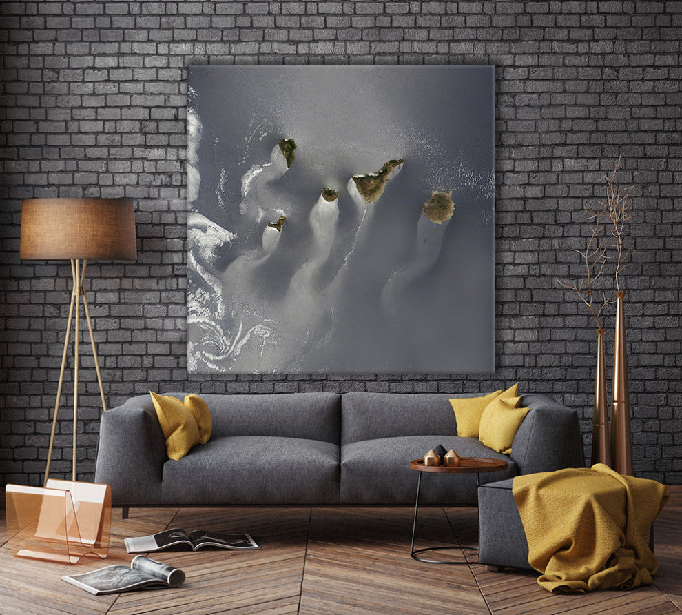 "Canary Islands" Fine Art Giant Canvas Print, 72"x72"