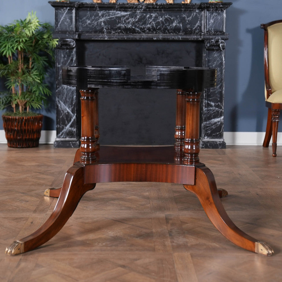 Mahogany Perimeter Dining Table
