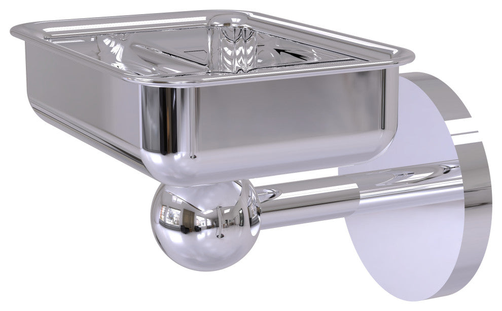 Skyline Wall Mount Soap Dish, Polished Chrome
