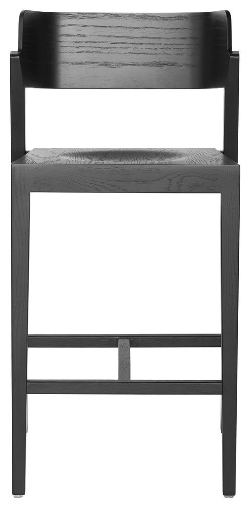 The 100 Counter Stool, 25.5" Seat Height, Black