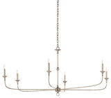 Six Light Chandelier, Champagne