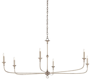 Six Light Chandelier, Champagne